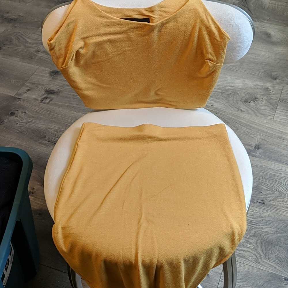 2 piece skirt set